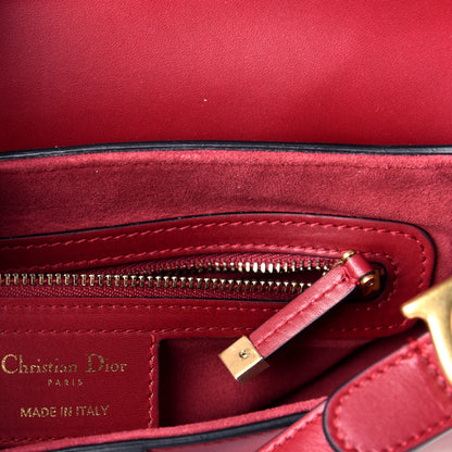 Christian Dior Calfskin Saddle Bag Scarlet 6 of 10