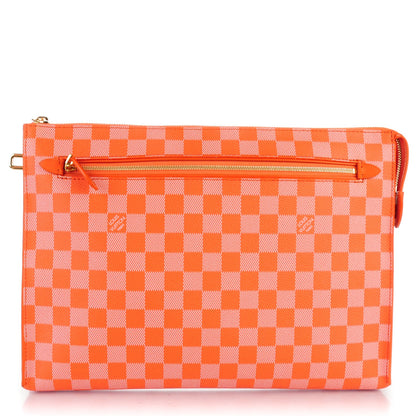 Louis Vuitton Damier Couleurs Kit Clutch Piment 1 of 7