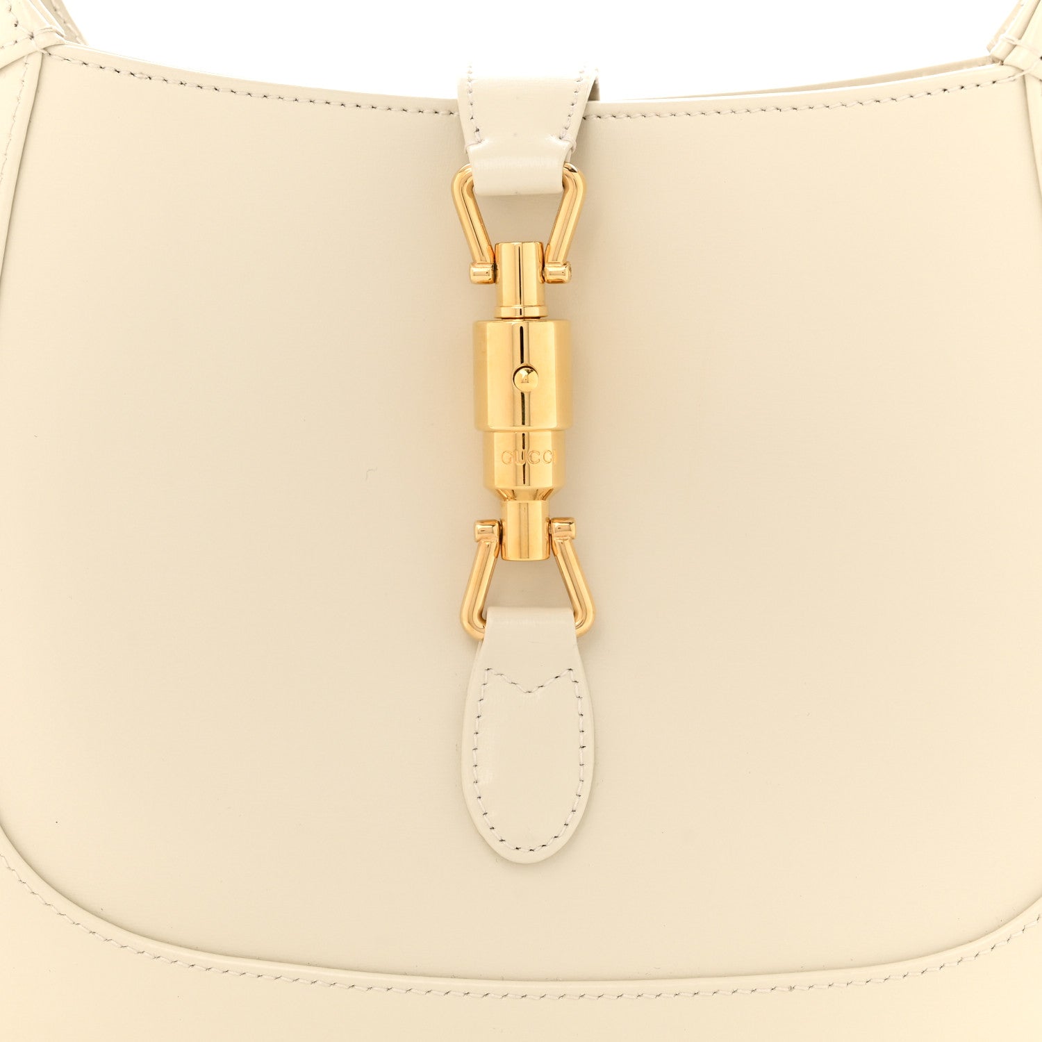 Gucci Boarded Dyana Lux Calfskin Small Jackie 1961 Hobo Mystic White 8 of 15