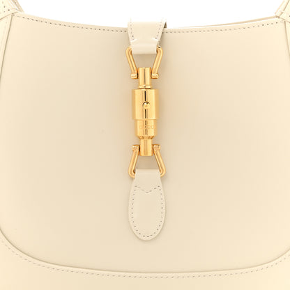 Gucci Boarded Dyana Lux Calfskin Small Jackie 1961 Hobo Mystic White 8 of 15