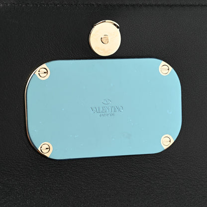 Valentino Garavani Calfskin VCase Chain Wallet Rose Cannelle 9 of 10