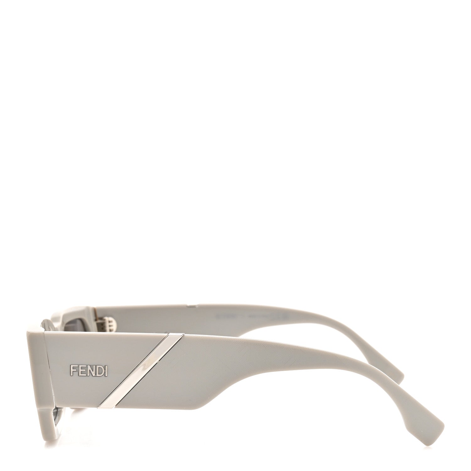 Fendi Acetate Diagonal Sunglasses FE40131I Grey 3 of 7