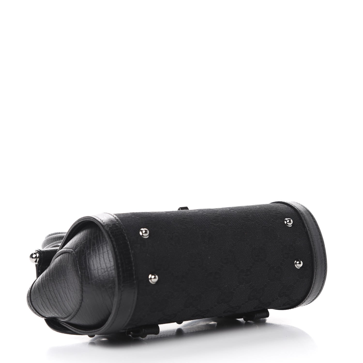 Gucci Monogram Small Bamboo Bullet Black 4 of 10