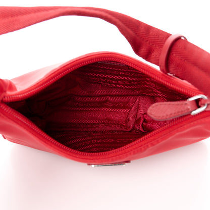 Prada Tessuto Nylon Mini Re-Edition 2000 Bag Rosso 5 of 16