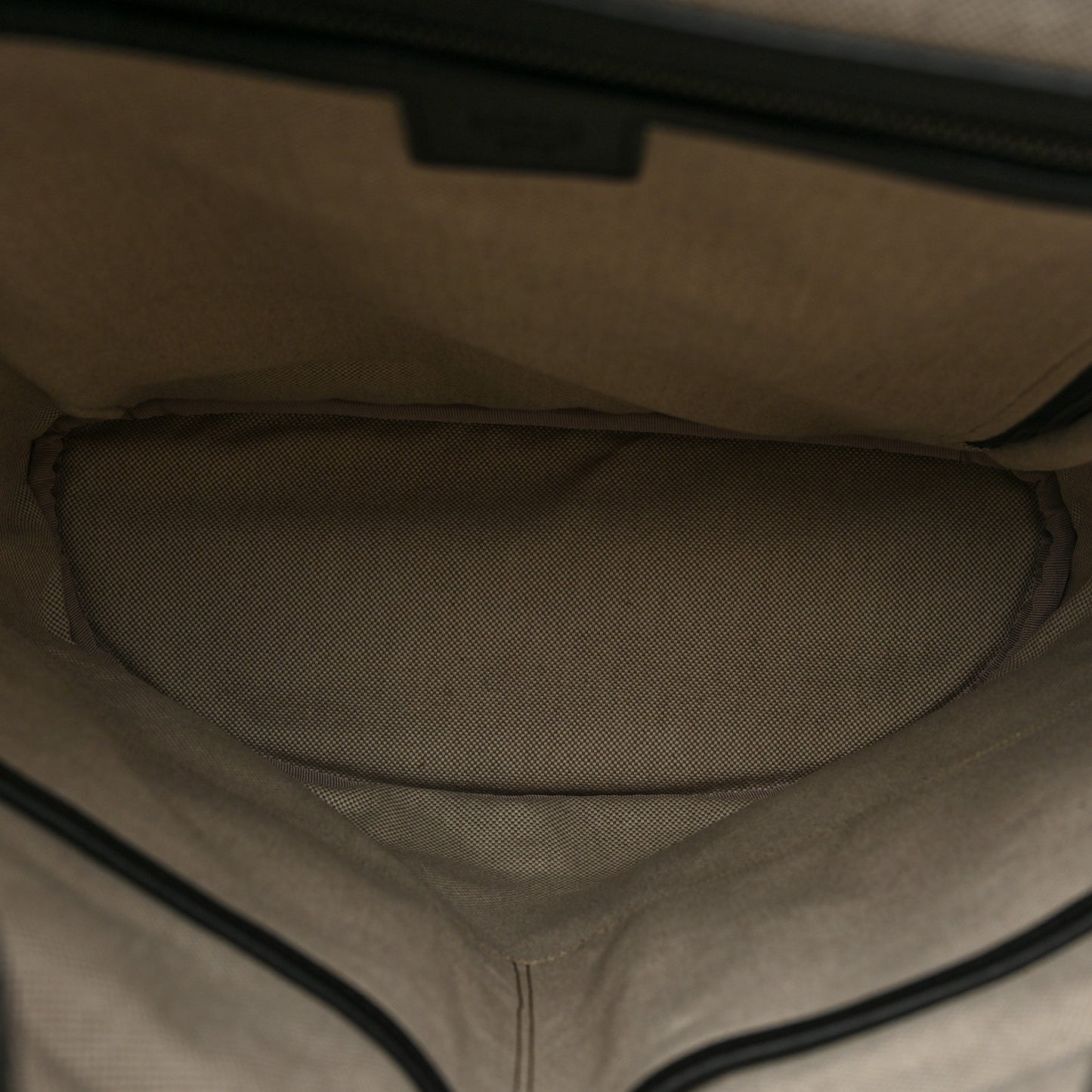 Canvas Nappa Cubic Monogram Brandenburg Backpack Black White