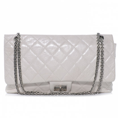 Chanel Aged Calfskin 50th Anniversary 2.55 Reissue 228 White 1 of 7