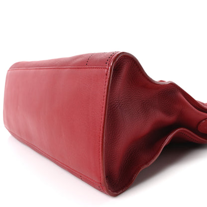 Balenciaga Veau Soyeux Perforated Blackout City Rouge Groseille 10 of 10