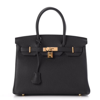 Hermes Togo Birkin 30 Black 1 of 31