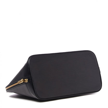 Louis Vuitton Epi Alma PM Black 3 of 10