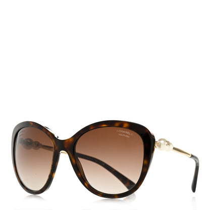 Chanel Pearl Sunglasses 5338-H Tortoise 1 of 8