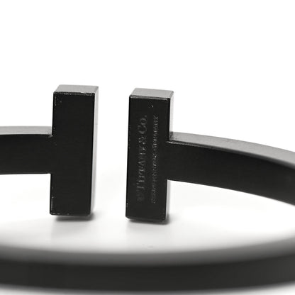Tiffany Black-Coated Stainless Steel T Square Bracelet 4 of 6