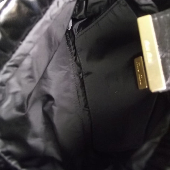 Leather Clutch Black