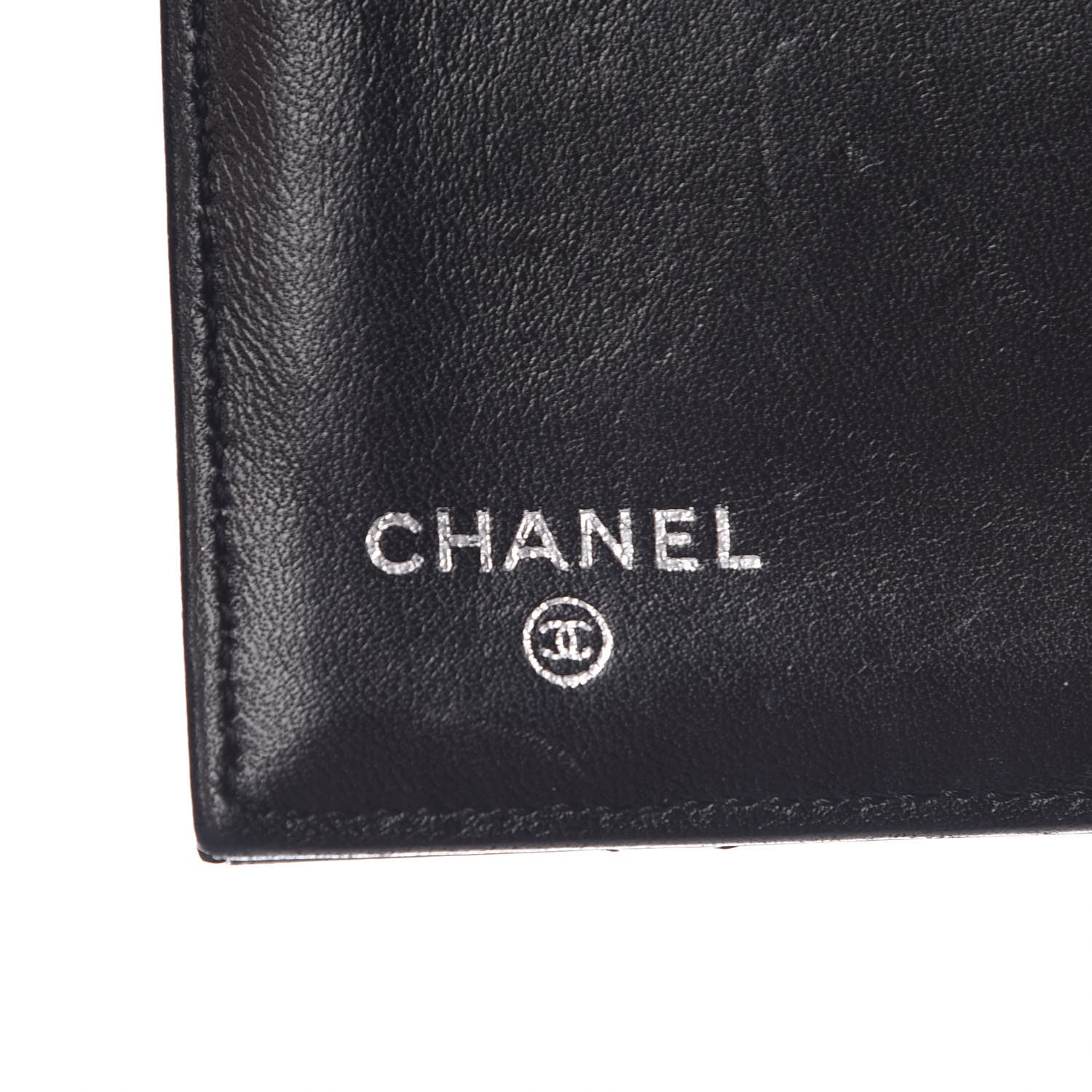Chanel Patent Quilted Large Flap Wallet Black 6 of 9
