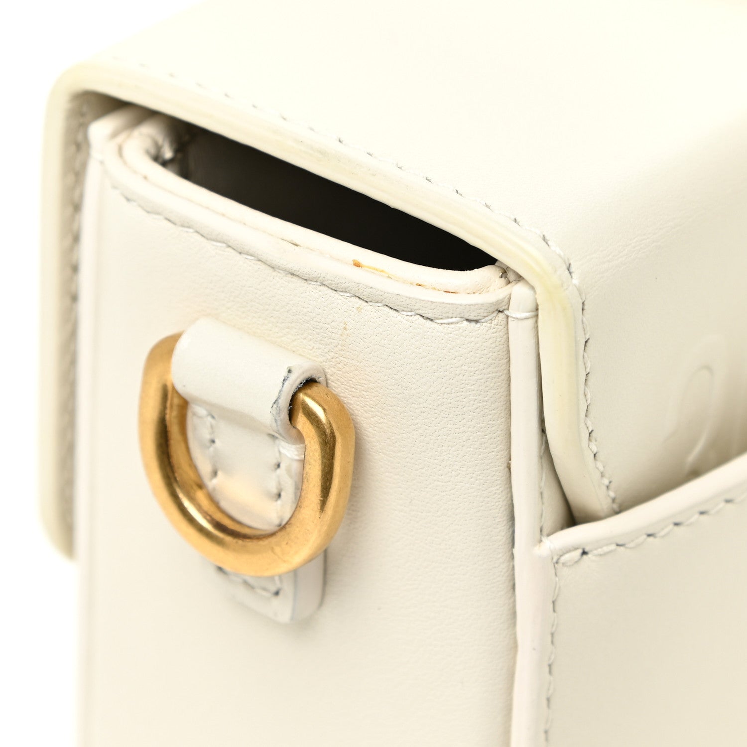 Christian Dior Smooth Calfskin 30 Montaigne Box Bag White 12 of 12