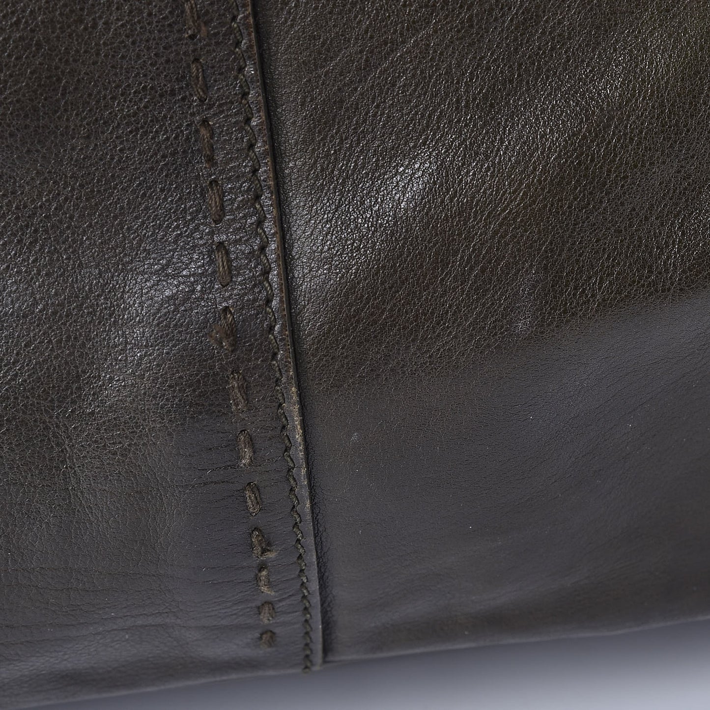 Calfskin Oversized Muse Dark Grey