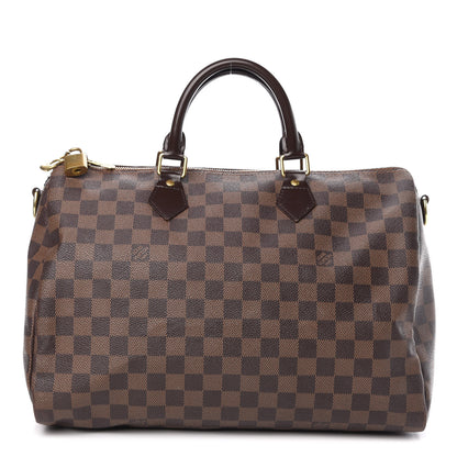 Louis Vuitton Damier Ebene Speedy 35 1 of 12