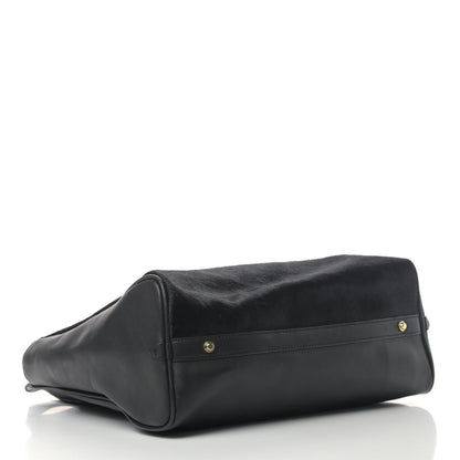 3.1 Phillip Lim Goat Fur Calfskin Ryder Satchel Black 3 of 4