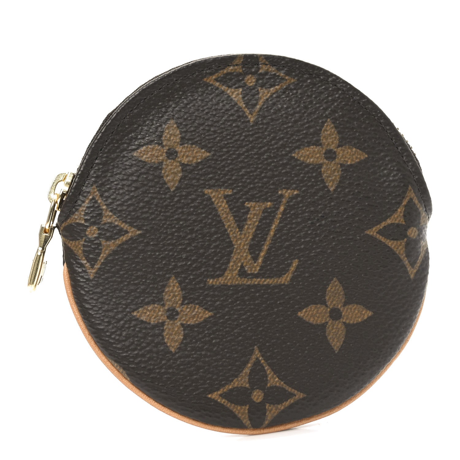 Louis Vuitton Monogram Round Coin Purse 1 of 8