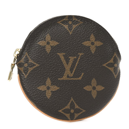 Louis Vuitton Monogram Round Coin Purse 1 of 8