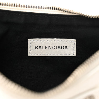 Balenciaga Agneau Arena Le Cagole Shoulder Bag XS Optic White 7 of 16