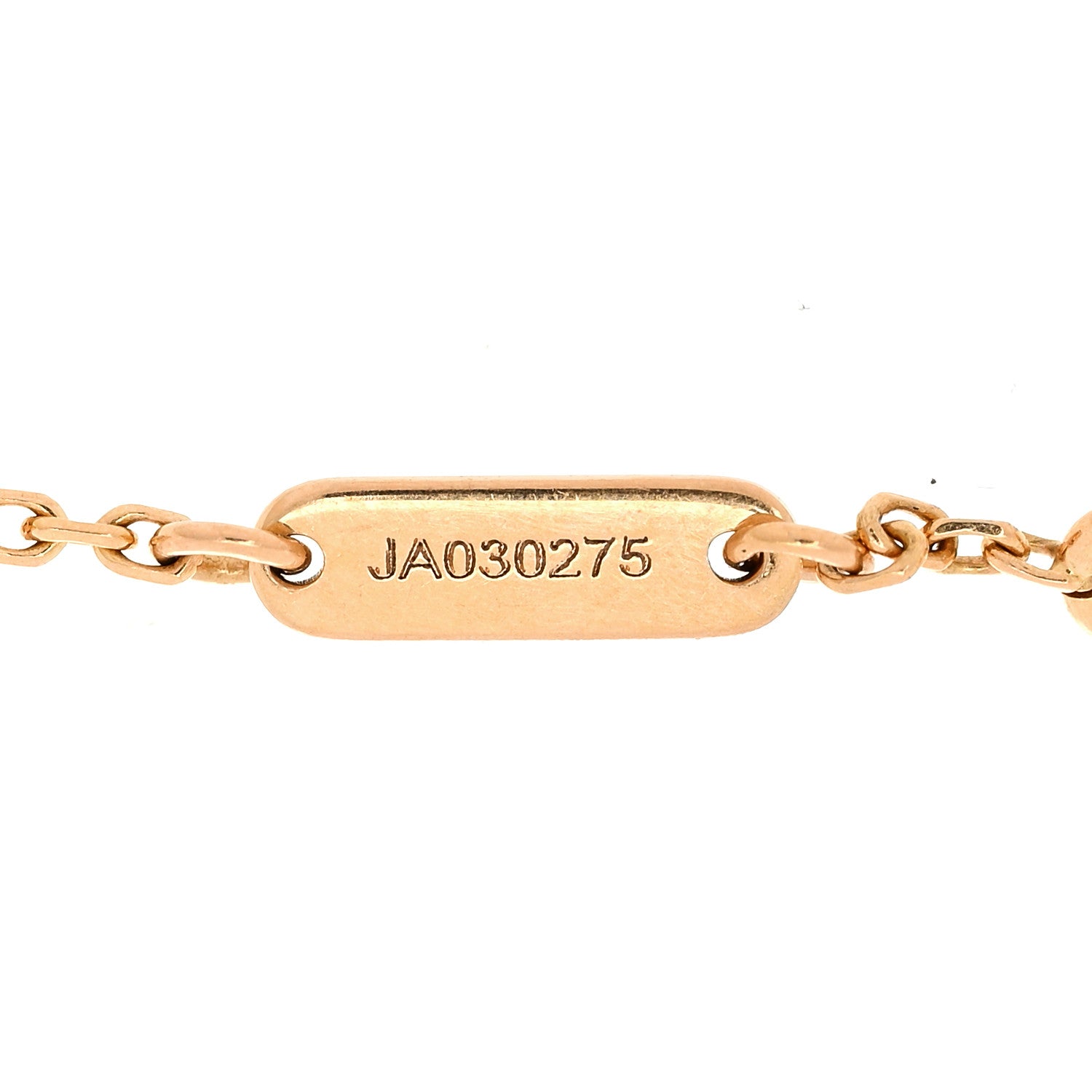 Van Cleef & Arpels 18K Rose Gold Carnelian Sweet Alhambra Heart Bracelet 6 of 7