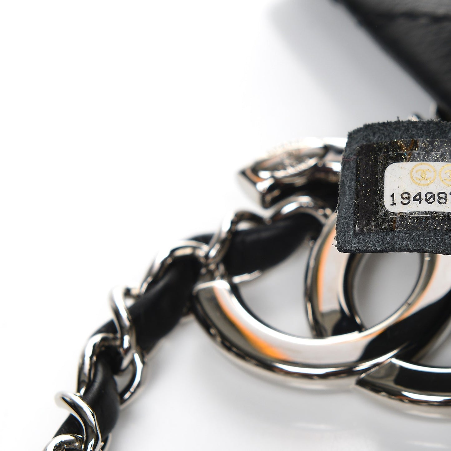 Calfskin Quilted Large Chic and Soft Shopping Tote Black