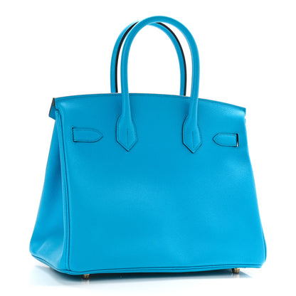 Hermes Epsom Birkin 30 Bleu Frida 3 of 11