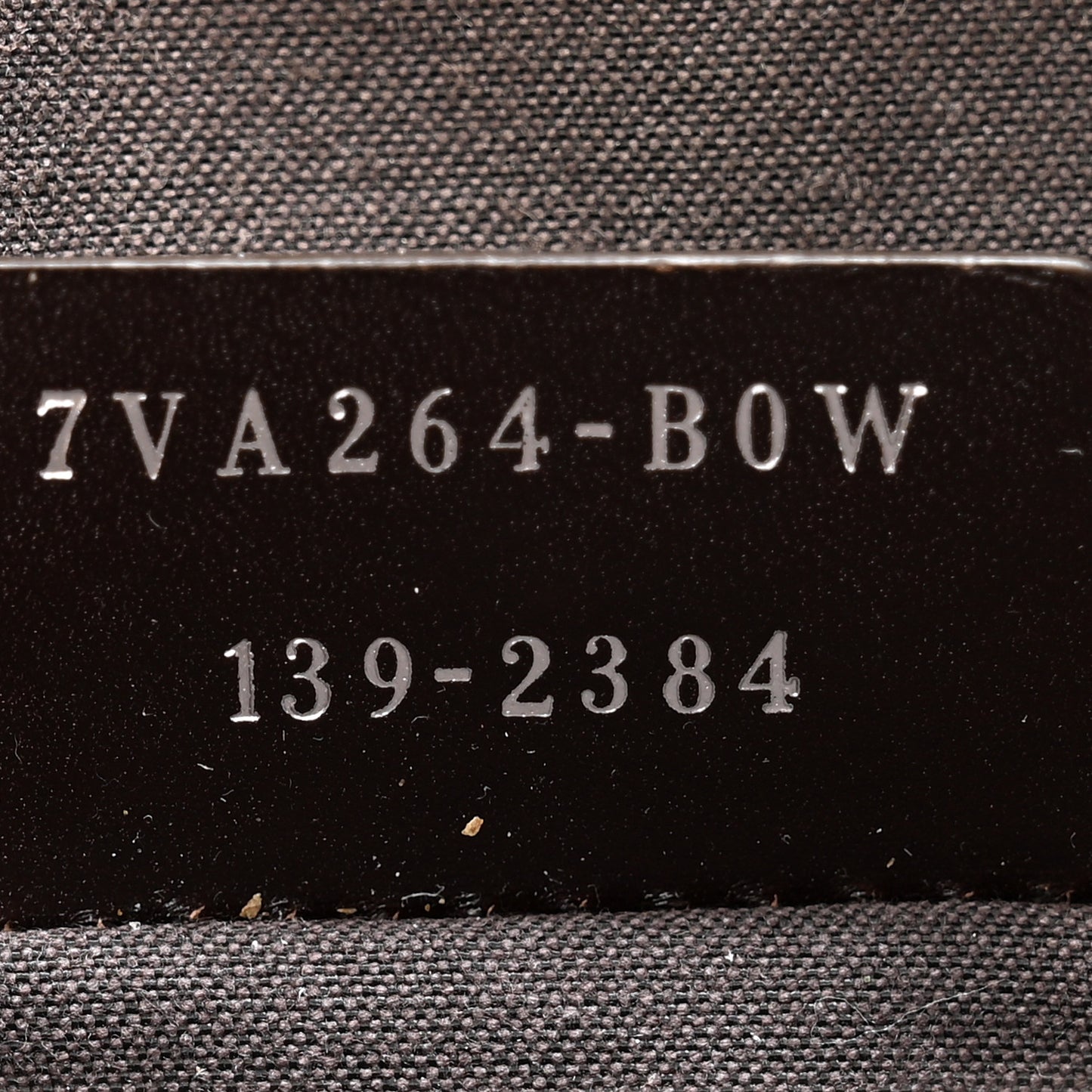 Zucca Spalmati Zip Pouch Tobacco