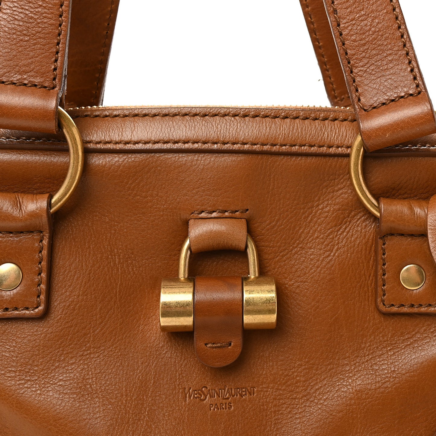 Calfskin Oversized Muse Brown