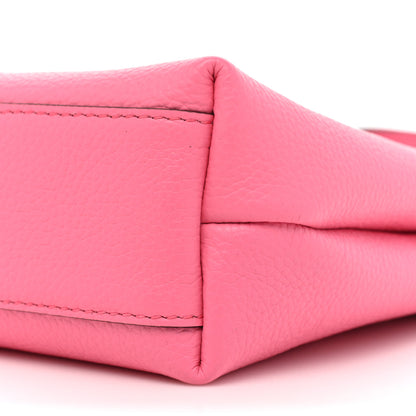 Salvatore Ferragamo Tumbled Calfskin Gancini Mini Bag Pink 7 of 9