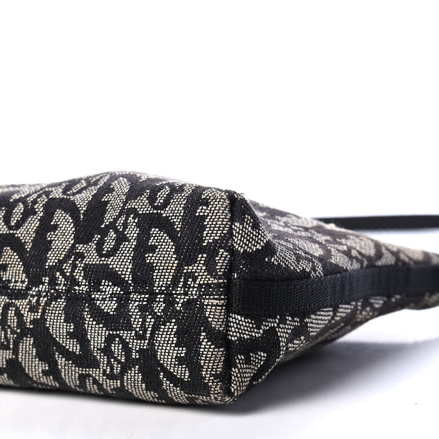 Christian Dior Monogram Shoulder Bag Pochette Black 9 of 9