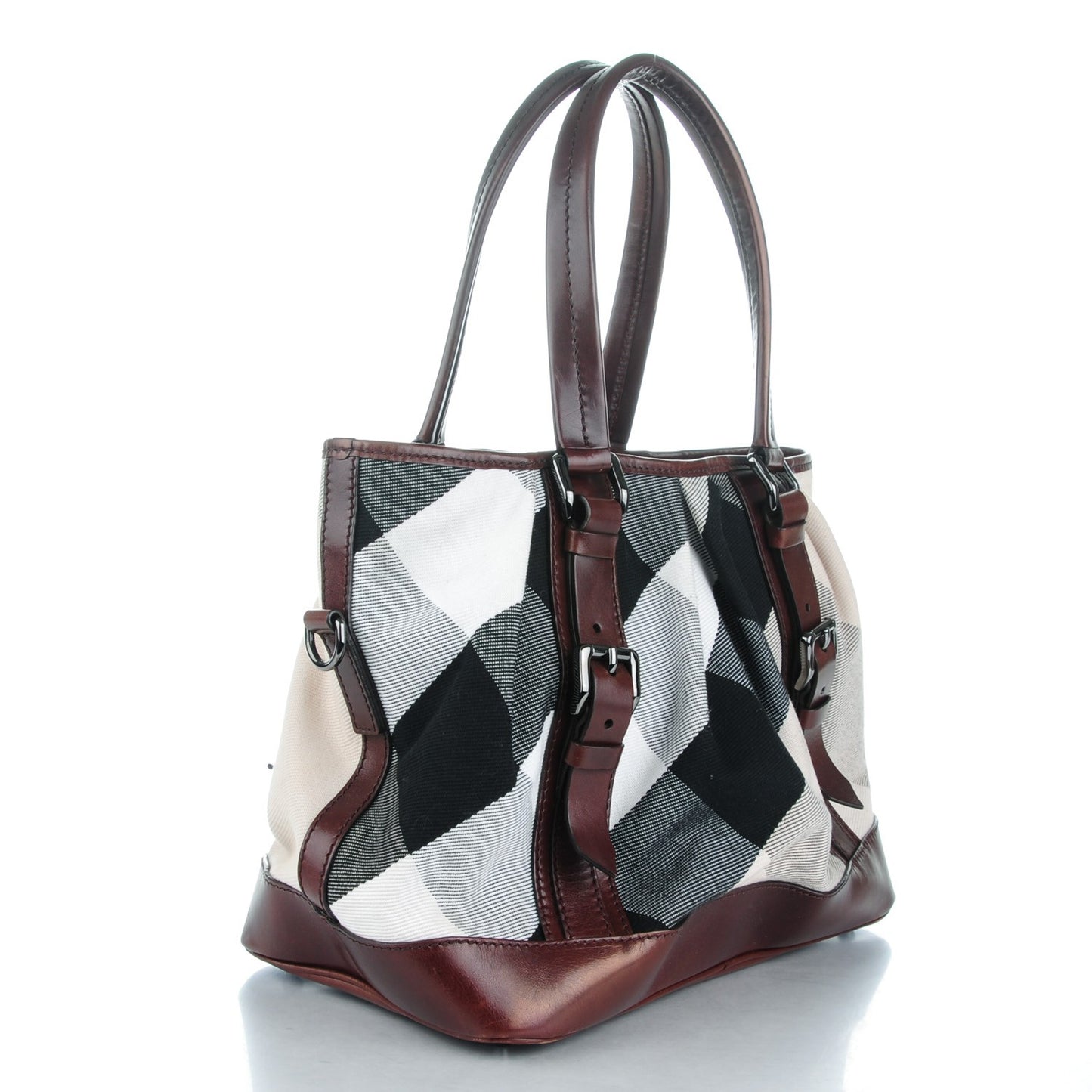 Canvas Mega Check Lowry Brown
