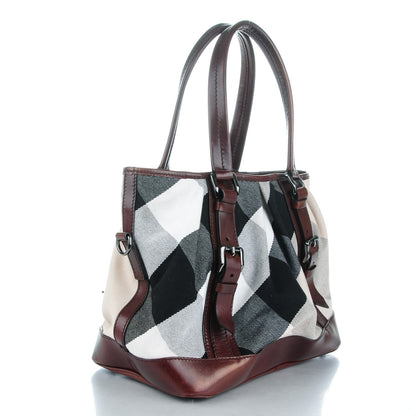 Burberry Canvas Mega Check Lowry Brown 3 of 9