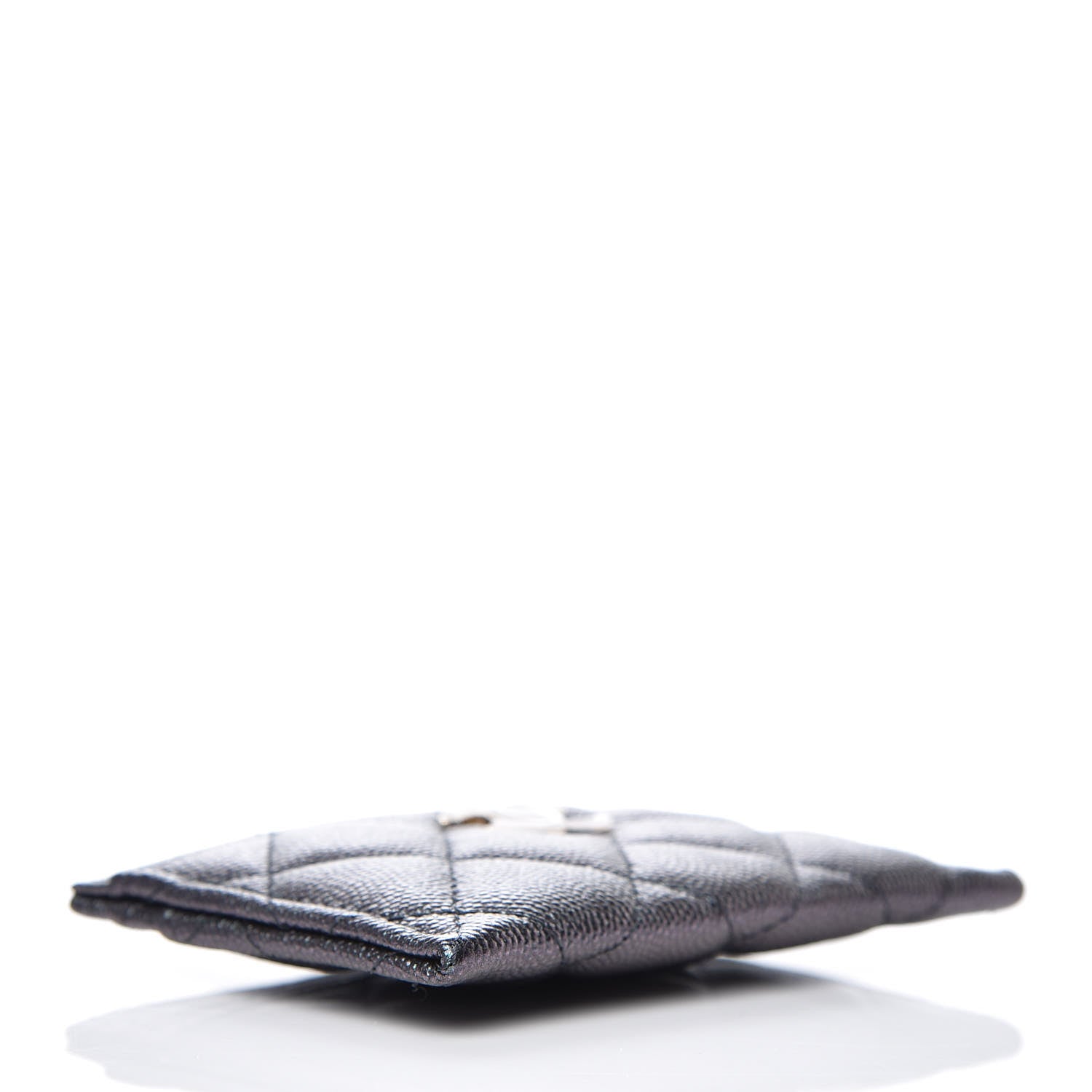 Chanel Iridescent Caviar Quilted Card Holder Black 4 of 9