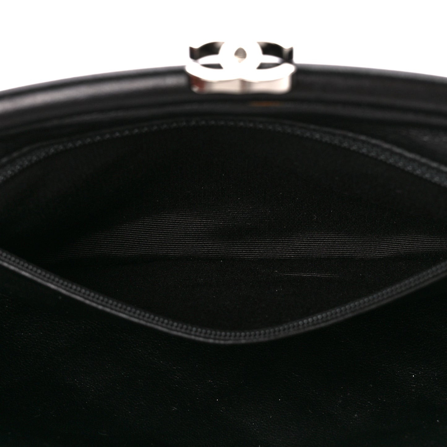 Lambskin Quilted Timeless Clutch Black
