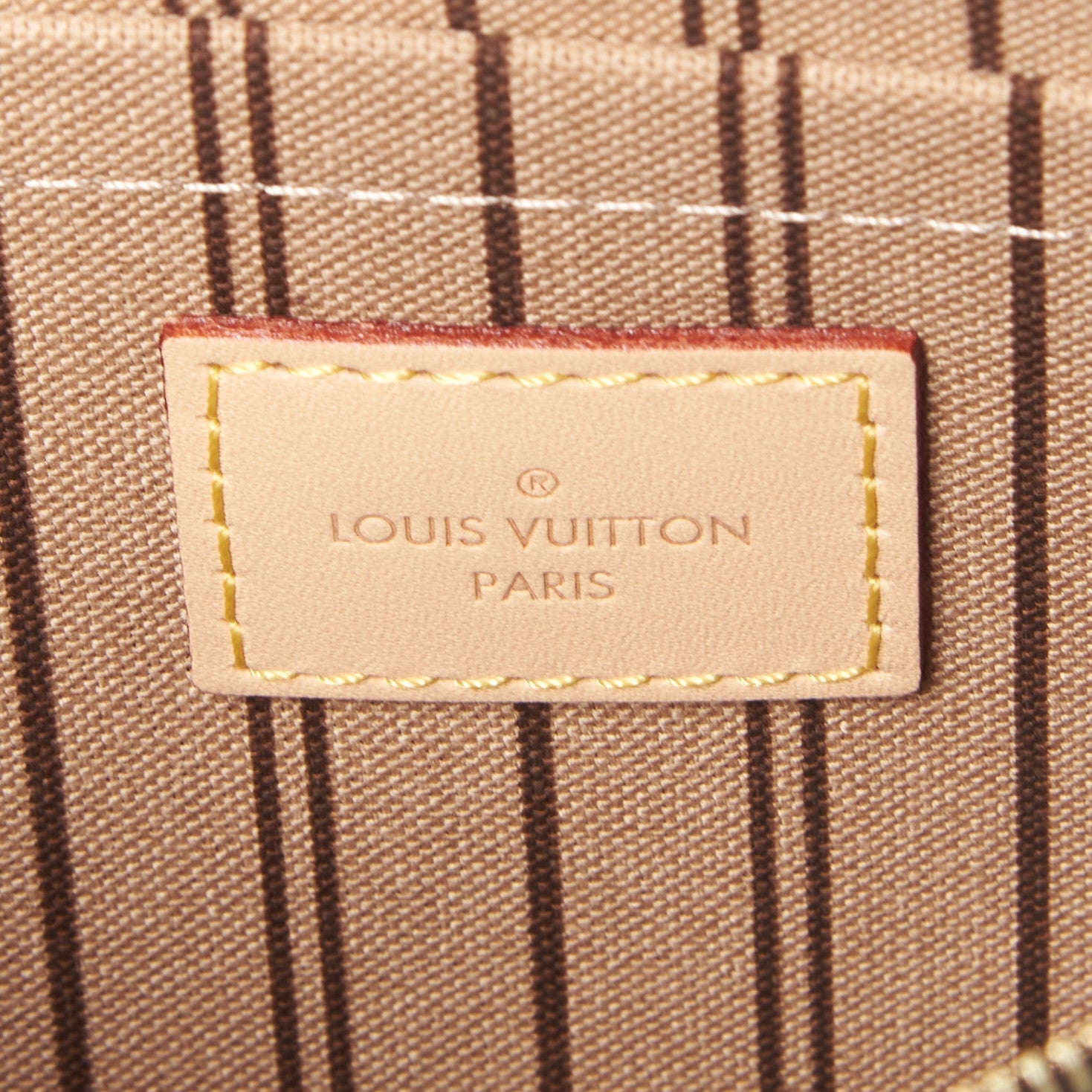 Louis Vuitton Monogram Neverfull MM GM Pochette 7 of 8