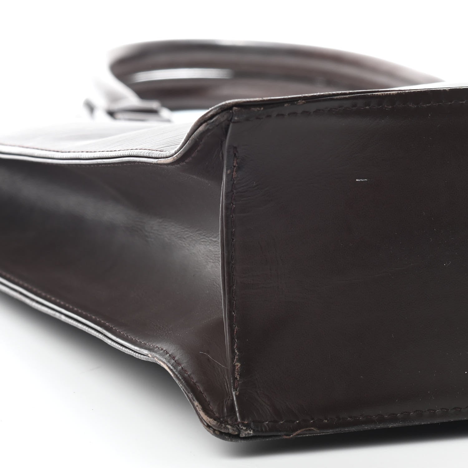 Louis Vuitton Epi Sac Plat GM Moka 9 of 12