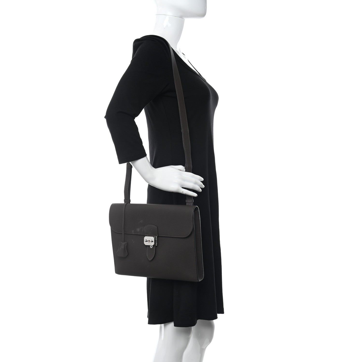 Hermes Togo Sac A Depeches 29 Messenger Bag Ebene 2 of 12