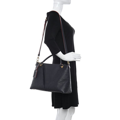 Louis Vuitton Empreinte V Tote MM Marine Rouge 3 of 13