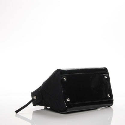 Chanel Vinyl Stretch Spirit Bowler Black 4 of 7
