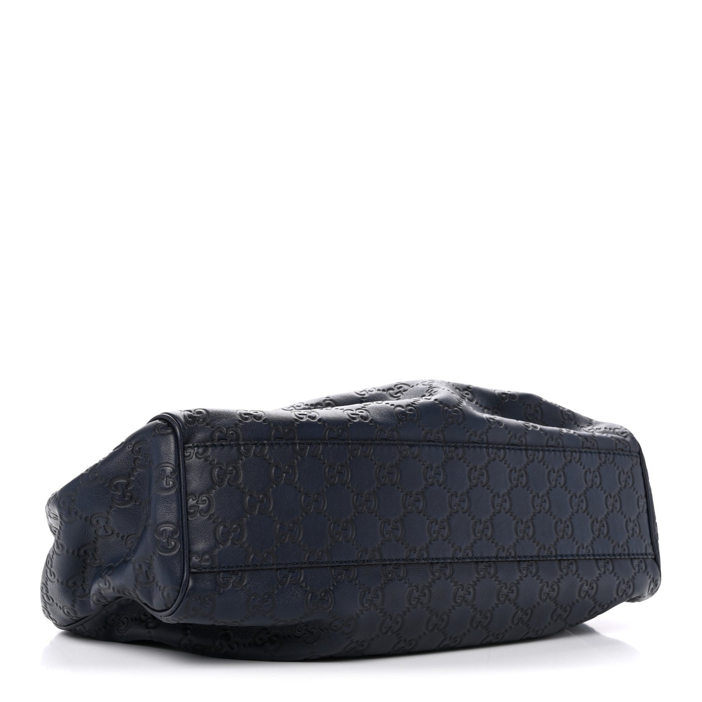 Guccissima Medium Sukey Tote Navy
