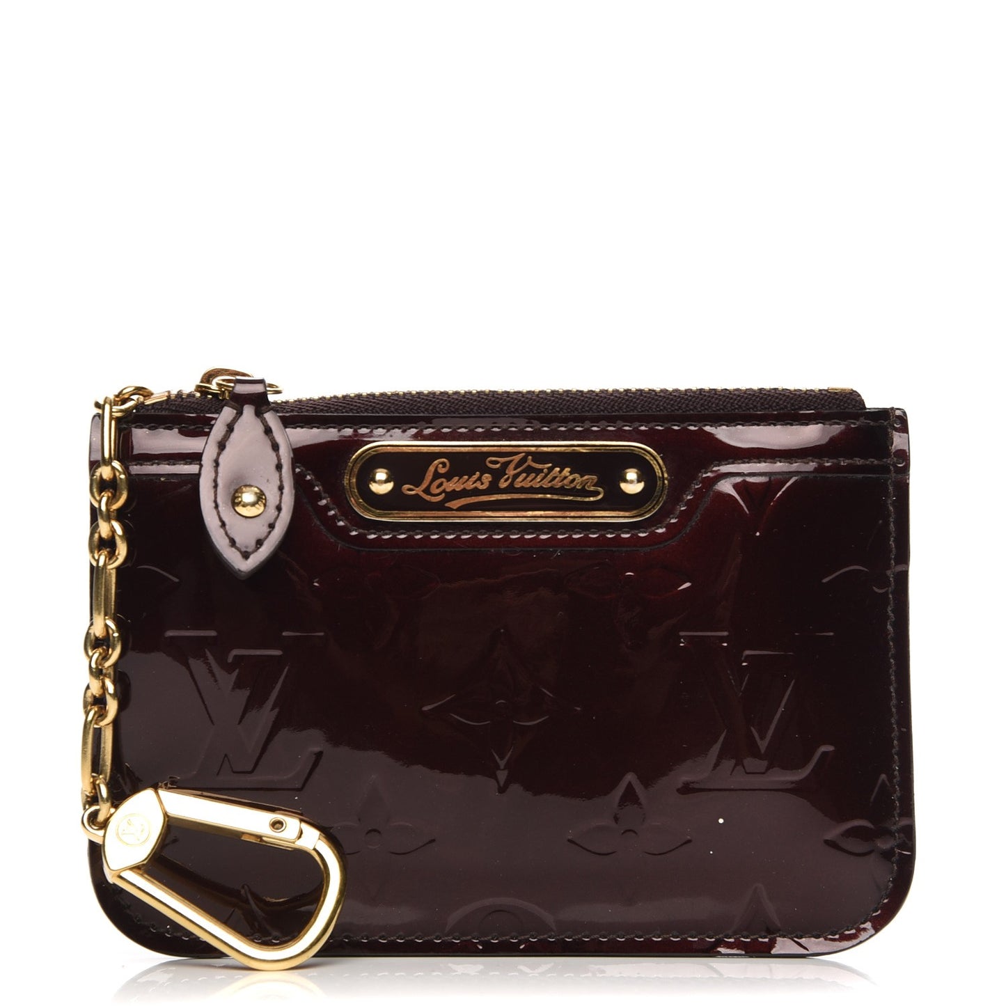 Vernis Key Pouch Amarante