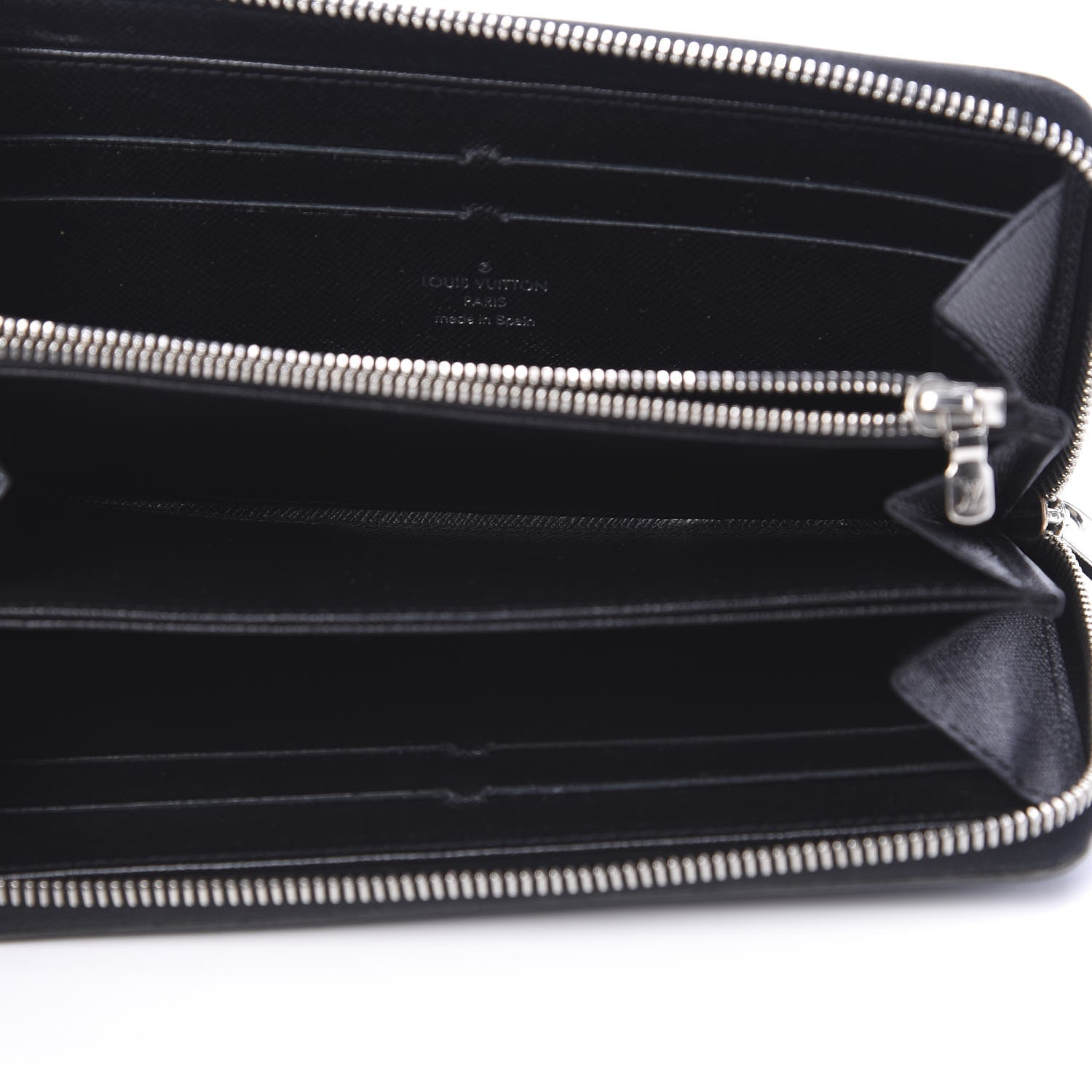 Louis Vuitton Epi Zippy Wallet Black 4 of 11