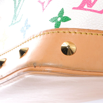 Louis Vuitton Monogram Multicolor Alma White 5 of 10