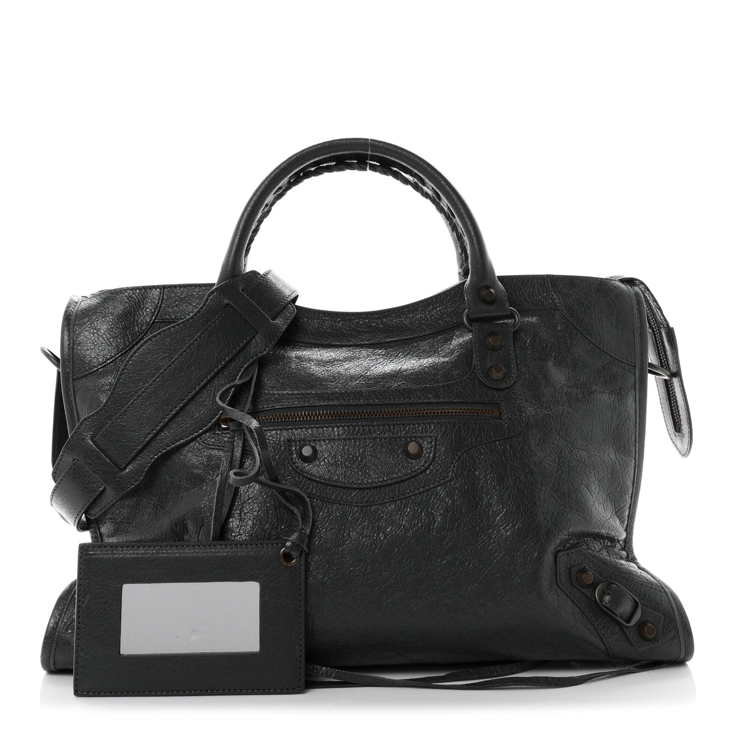 Balenciaga Agneau Classic Hardware City Gris Fossile 3 of 11