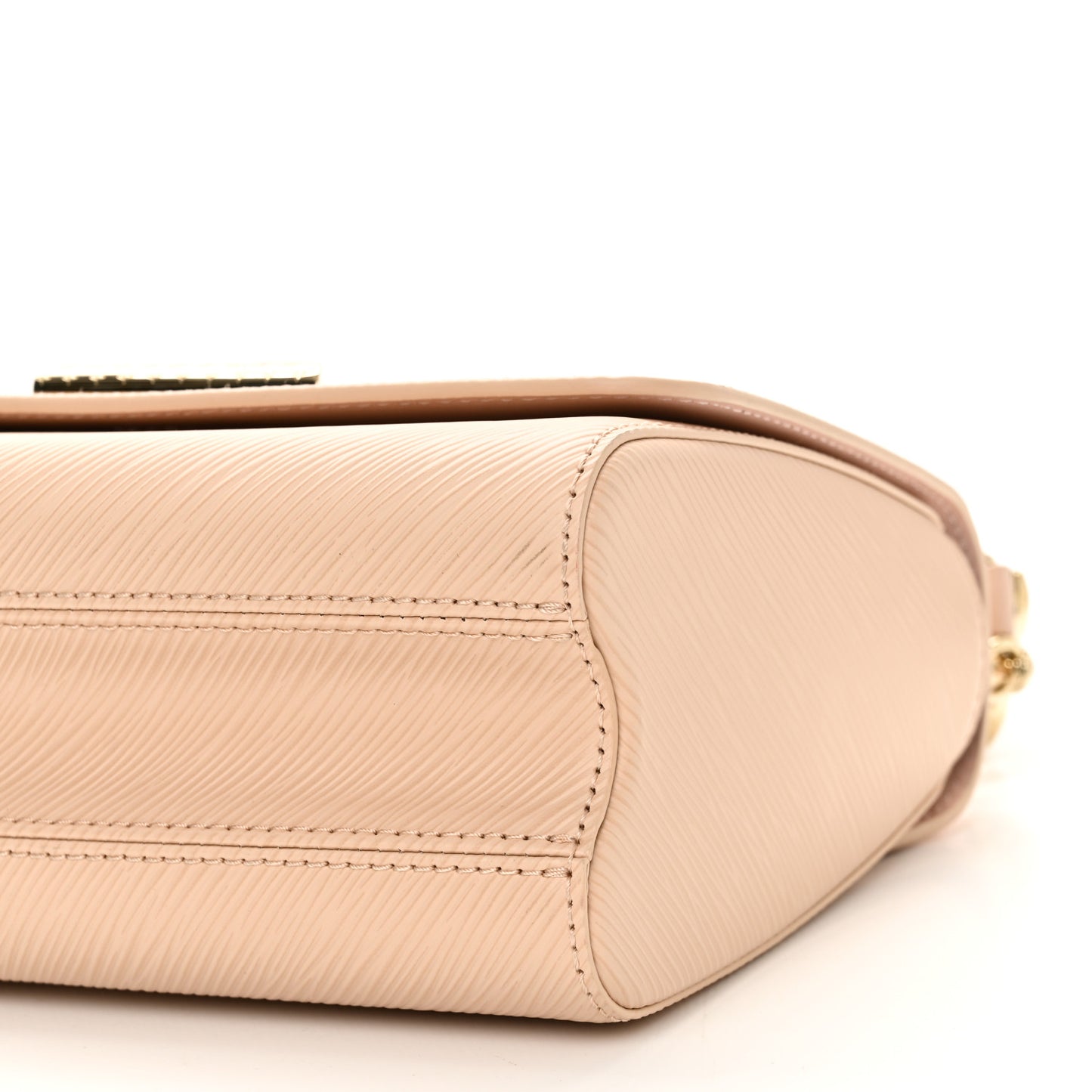 Epi Twist Top Handle Shoulder Bag MM Macchiato