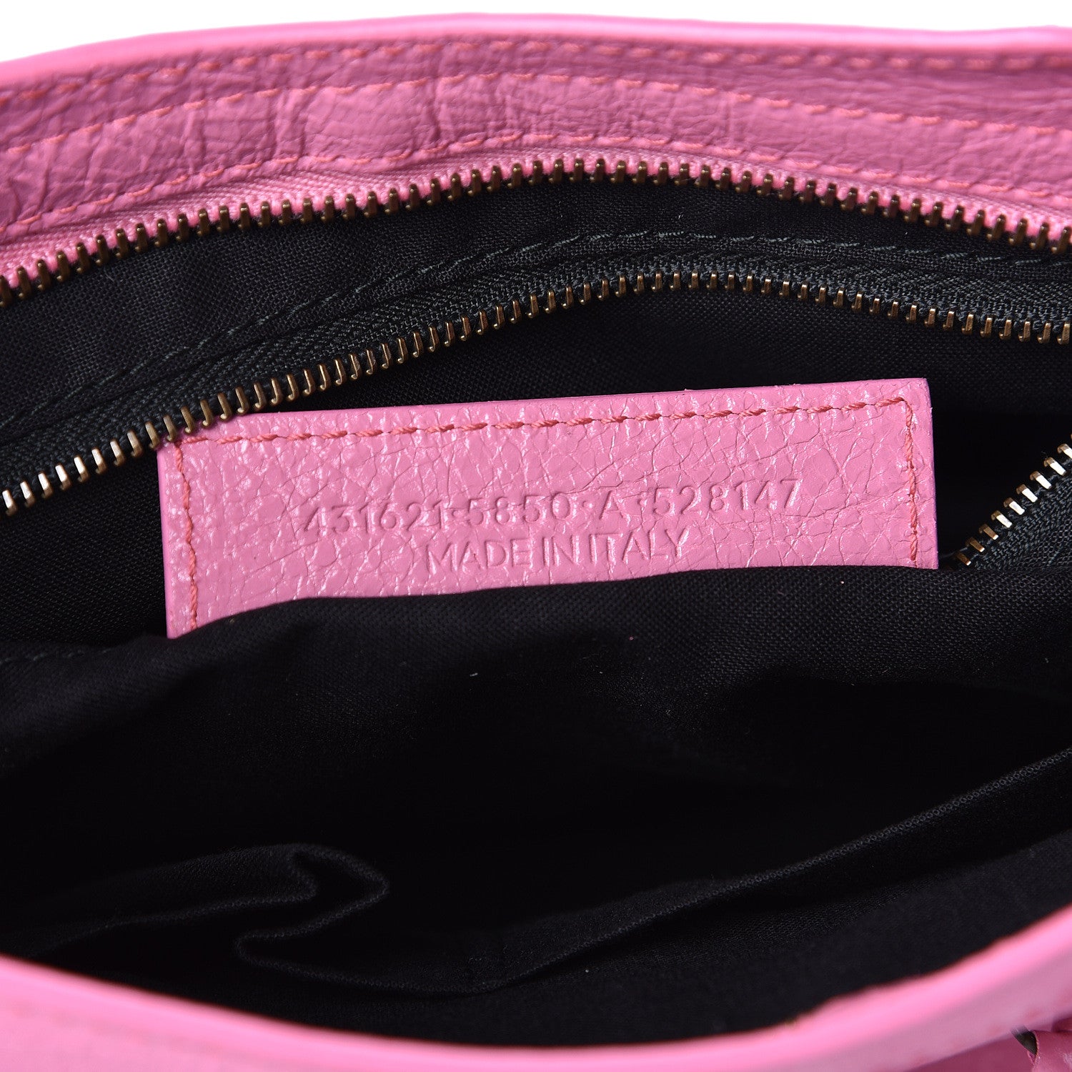 Balenciaga Agneau Classic Silver Hardware S City Rose Guimauve 7 of 10