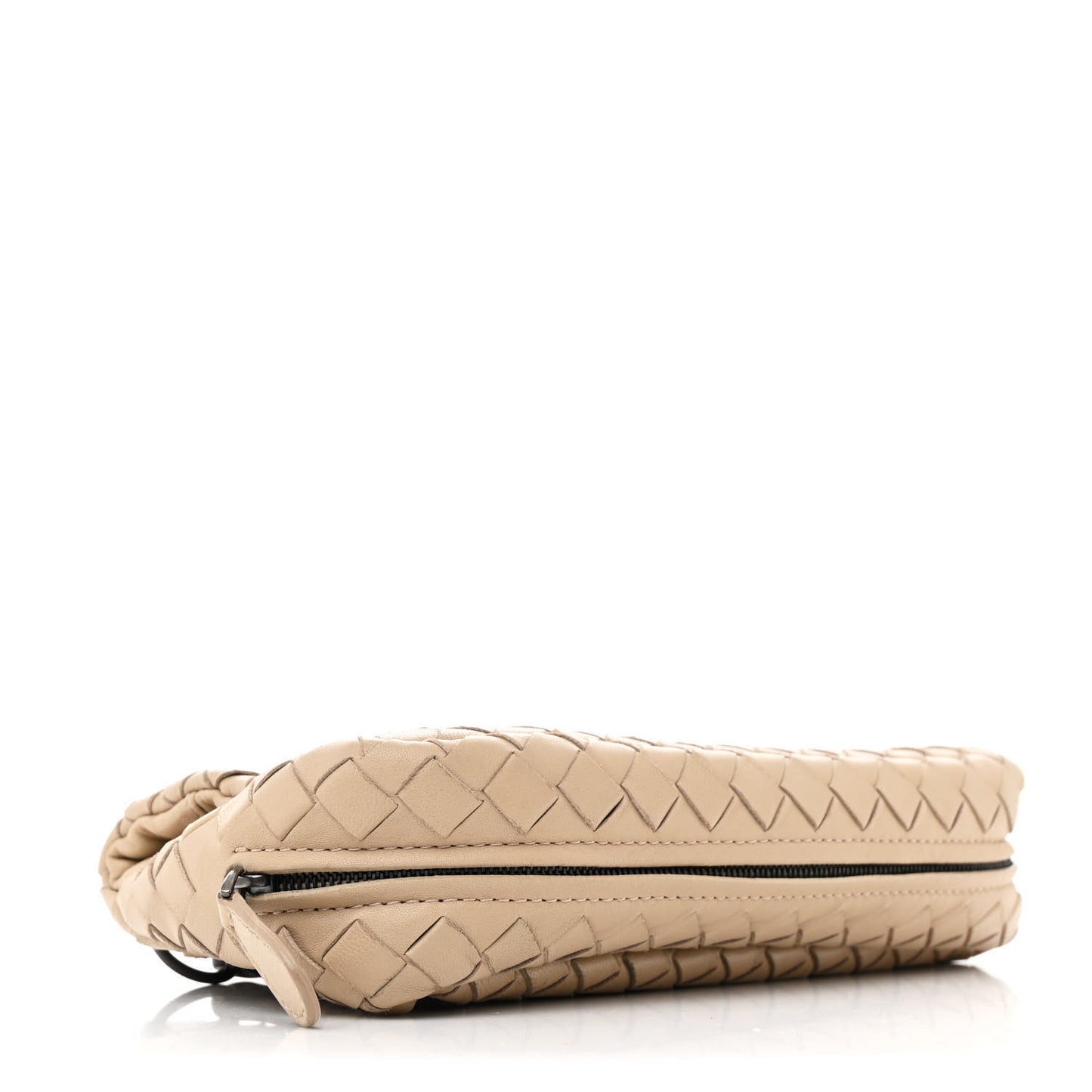 Nappa Intrecciato Mini Chain Messenger Fume