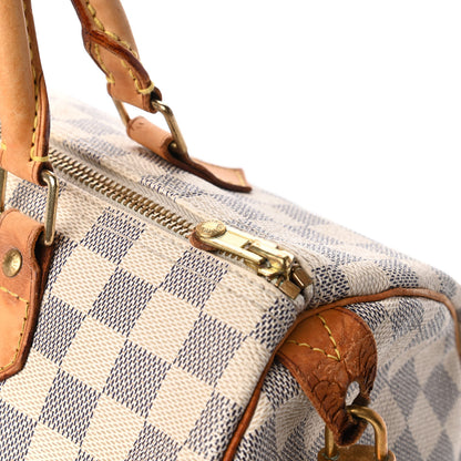 Louis Vuitton Damier Azur Speedy 30 11 of 12