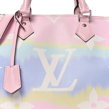 Louis Vuitton Monogram Escale Speedy Bandouliere 30 Pastel 8 of 10